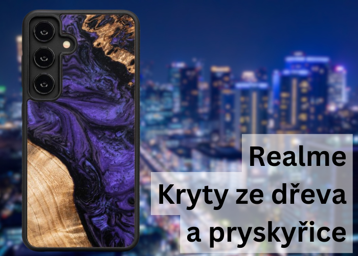 Realme: Kryty ze dřeva a pryskyřice