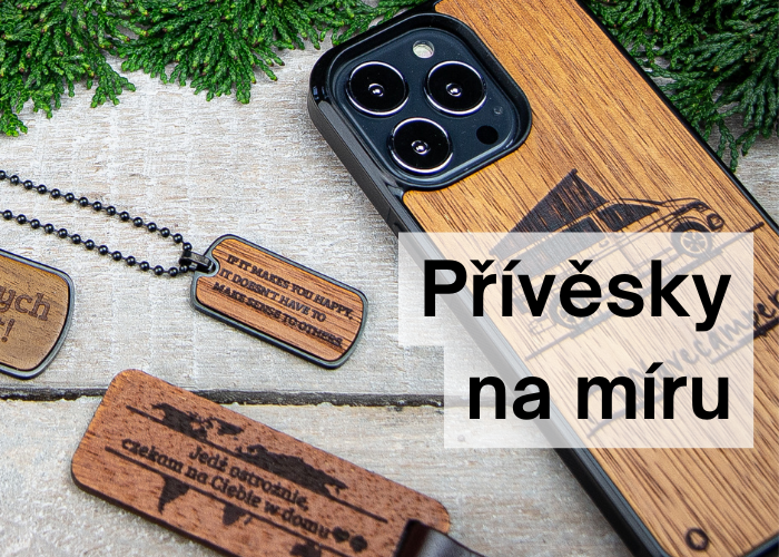 Přívěsky na míru