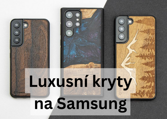 Luxusní kryty na Samsung Galaxy