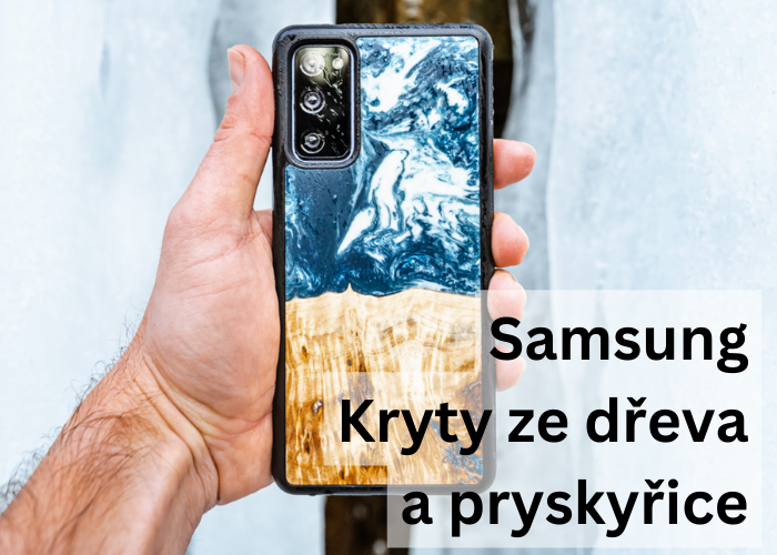 Samsung Galaxy - Kryty ze dřeva a pryskyřice